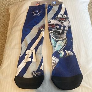 Brand New!!!!!!!!! Large Multi Color Unisex Dallas Cowboys Socks….Two Pack Set….